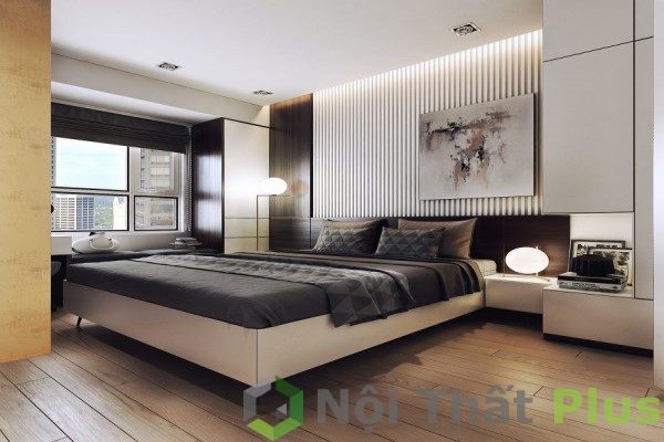 Tủ áo kịch trần trong phòng ngủ